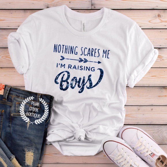 Raising boys tshirt Clearance